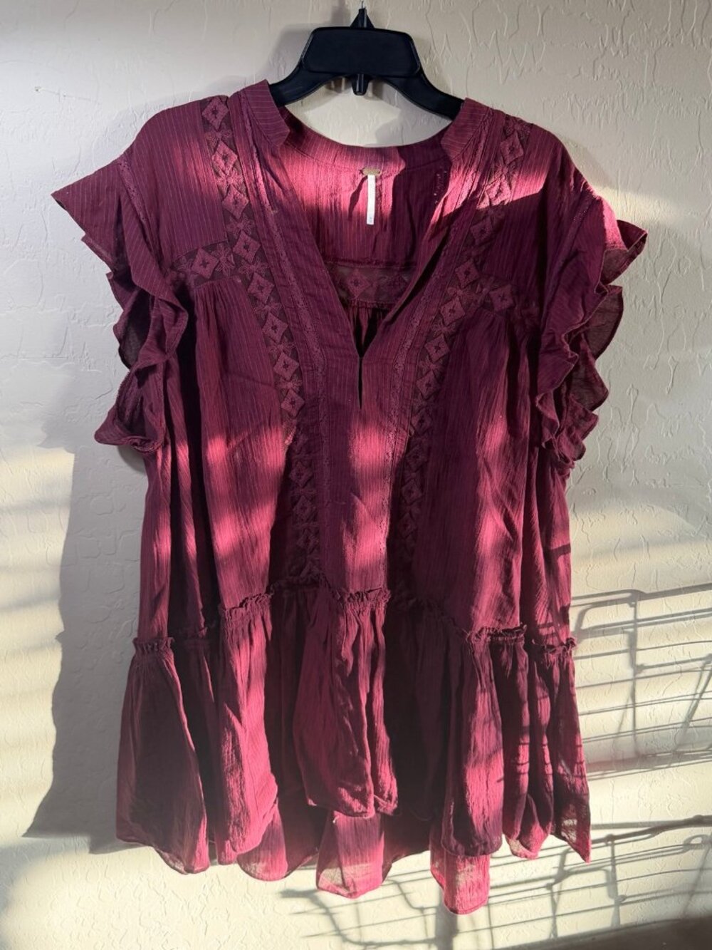 Free people bohemian tunic top